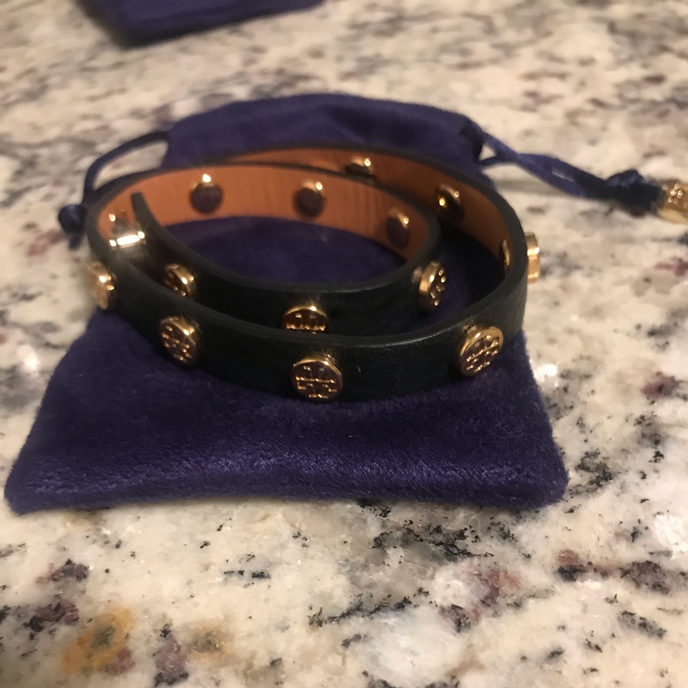 Tory Burch Wrap Stud Bracelet